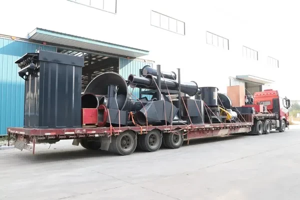GK1280雷蒙磨粉机装车完成