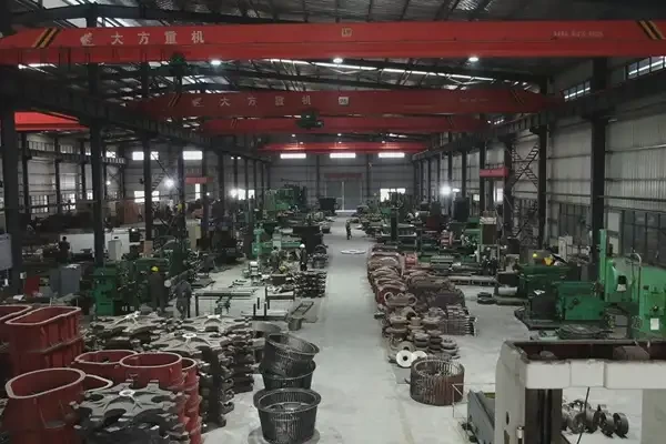 桂林矿机的生产车间
