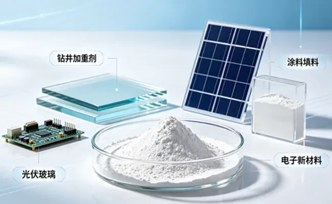 重晶石粉体的应用