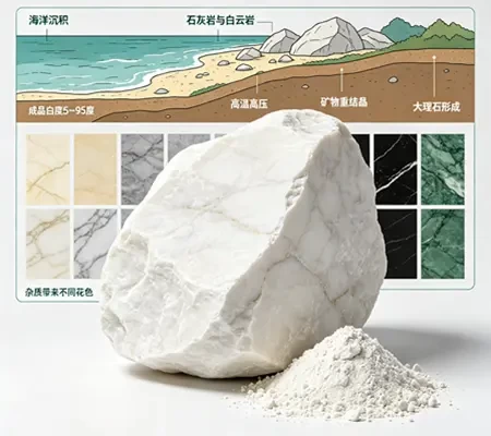 大理石与大理石粉体