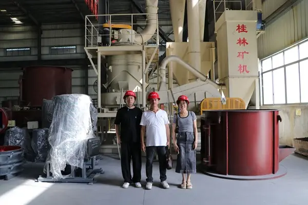国际客户调研桂林矿机工厂