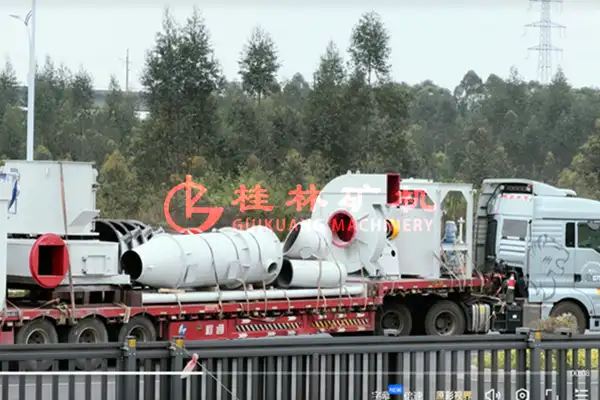 GK氢氧化钙生产线设备检验合格发往江西