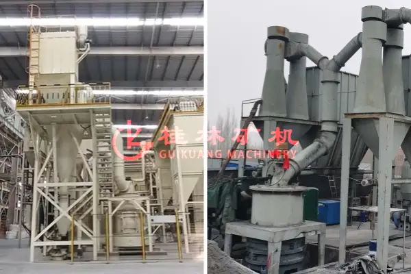 雷蒙磨粉机与超细环辊磨粉机对比分析