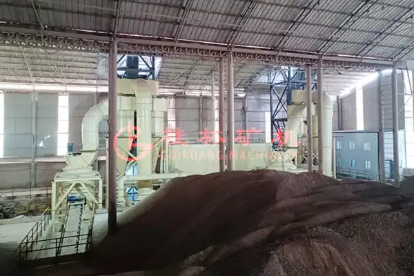 氧化铁红磨粉机与生产线工艺
